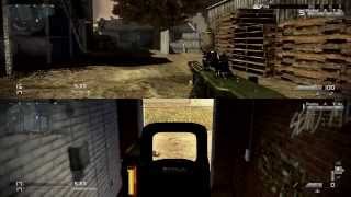 [HD] PS4 - Call of Duty: Ghosts - Split Screen Multiplayer Gameplay on Warhawk (Part 1)