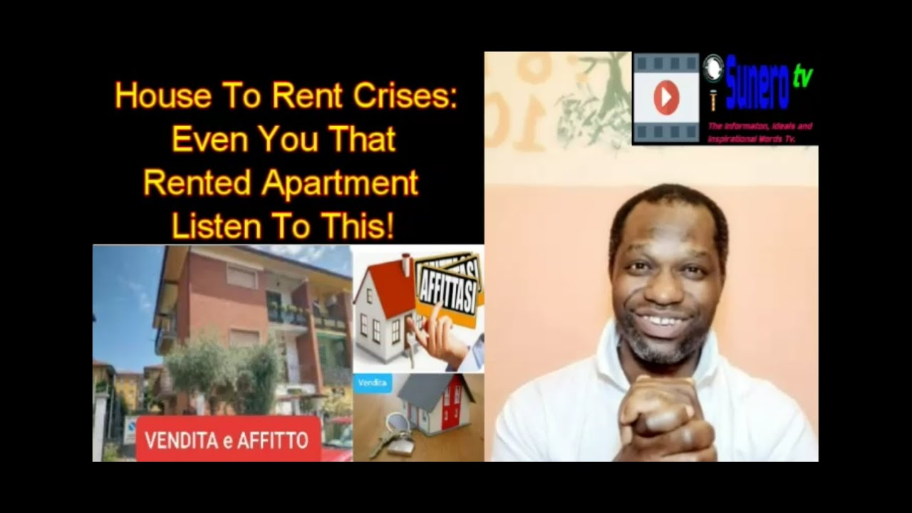 Кризис с арендой жилья: даже вы, кто снимает квартиру, послушайте это!