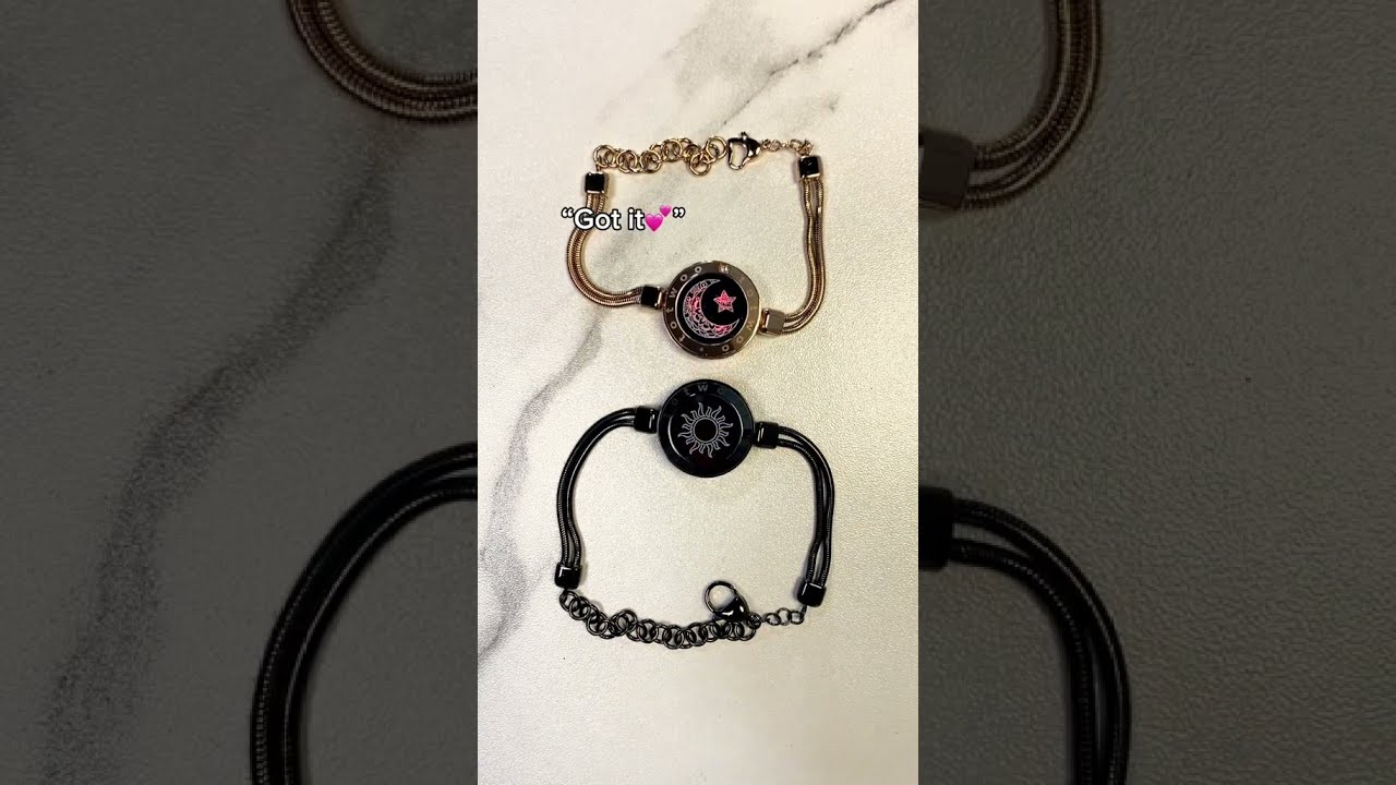 Totwoo Touch Couple Bracelets For Long Distance Relationship