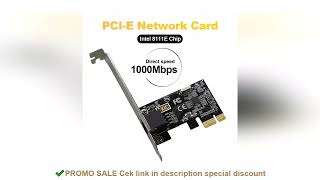 1000Mbps PCIE To RJ45 Network Card 10/100/1000Mbps RJ45 PCI Express Converter LAN Etherent Gigabit A