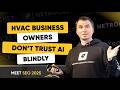 How to Use AI in Home Services Marketing Without Destroying Your SEO