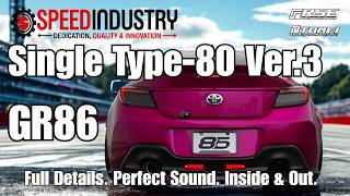Speed Industry 検証レビュー GR86 / BRZ - RSE / TOMEIUSA フルチタン