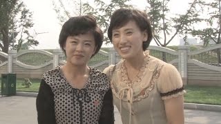 おしゃれ心に目覚め 女性が華やかな服、北朝鮮