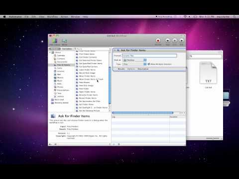 A simple Automator Tutorial