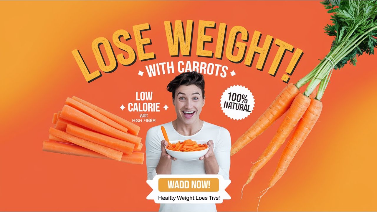 How to Lose Weight by Eating Carrots | Why Carrot Are Great for Weight