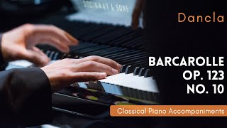 Dancla Barcarolle, Op. 123, No. 10 Piano Accompaniment