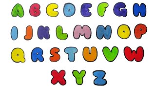 Learn to write alphabet | ABC Drawing and Colouring | Alphabet Coloring Page screenshot 3