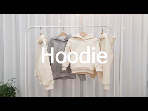 [Sewing Vlog] 아동 후드티 만들기 :: Making a child hoodie