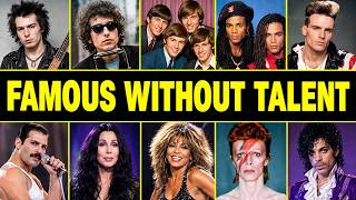 10 Rock Stars Who Got Famous Without ANY Musical Talent