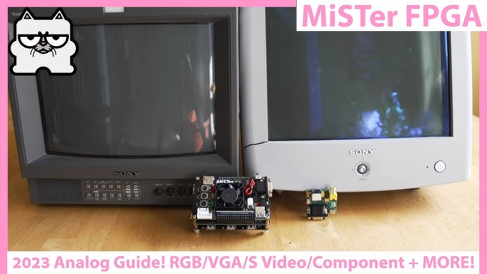Cabo componente para MiSTer FPGA e GBS