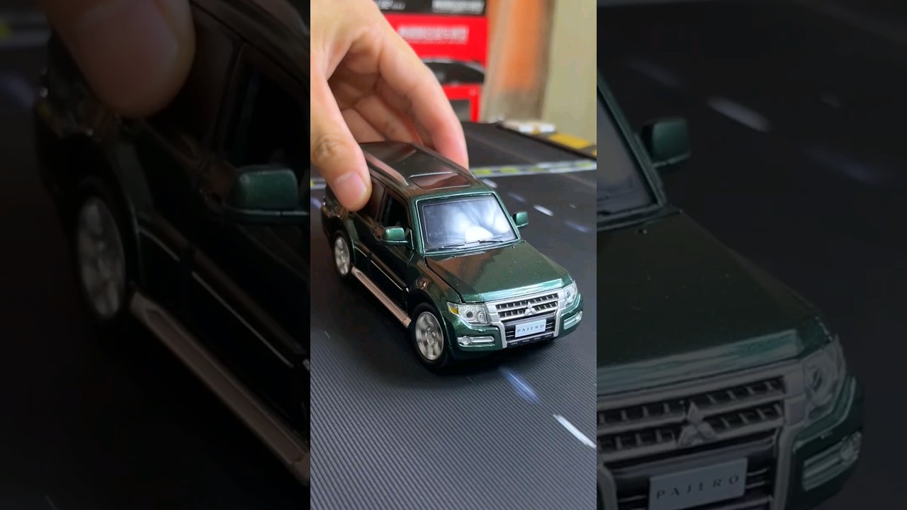 #1 Miniature Mitsubishi Pajero diecast model car 