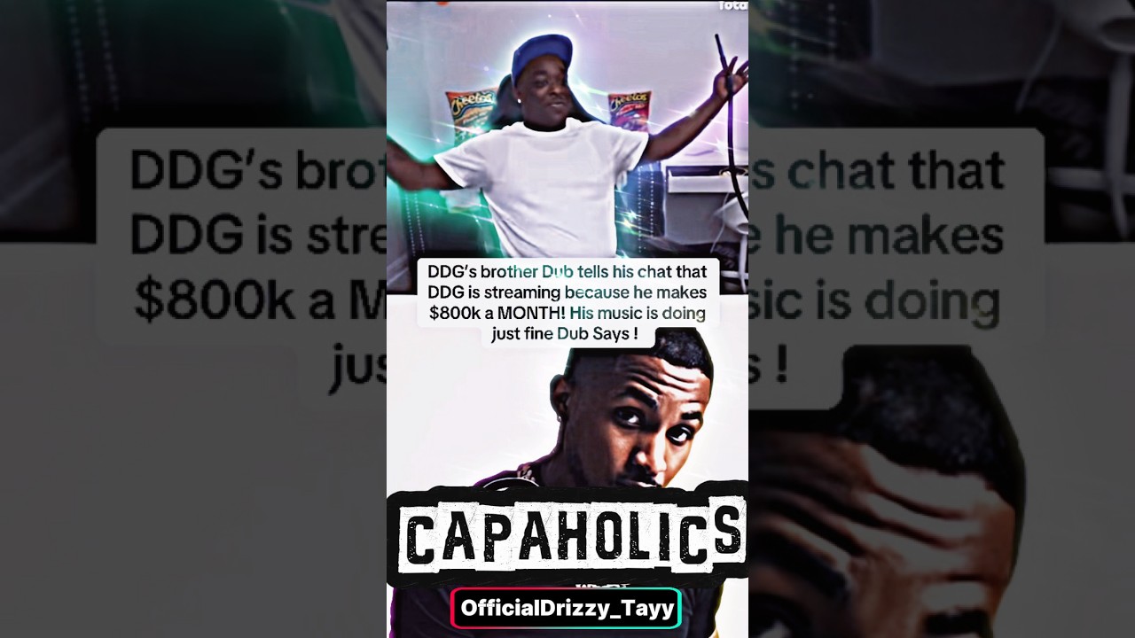 DuB рассказал, что DDG зарабатывает 800 000 долларов в месяц на Twitch😳❤️‍🩹 