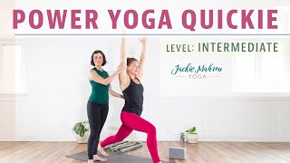 Power Yoga For Strength 30 Min Yoga Cl