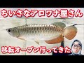 ちいさなアロワナ屋さん 移転オープン行ってきた