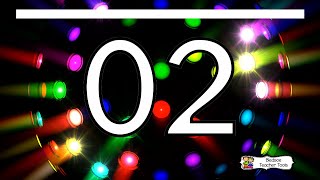 2 Minute Timer | Rainbow Disco Ball | Fun Visual Countdown