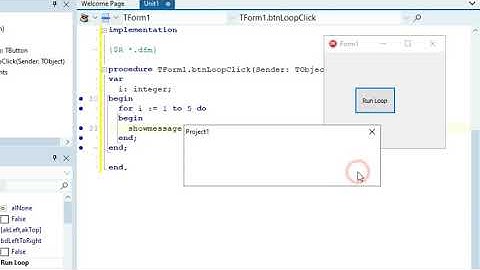 For Loops - Delphi Tutorial (part 24/25) [Remake]