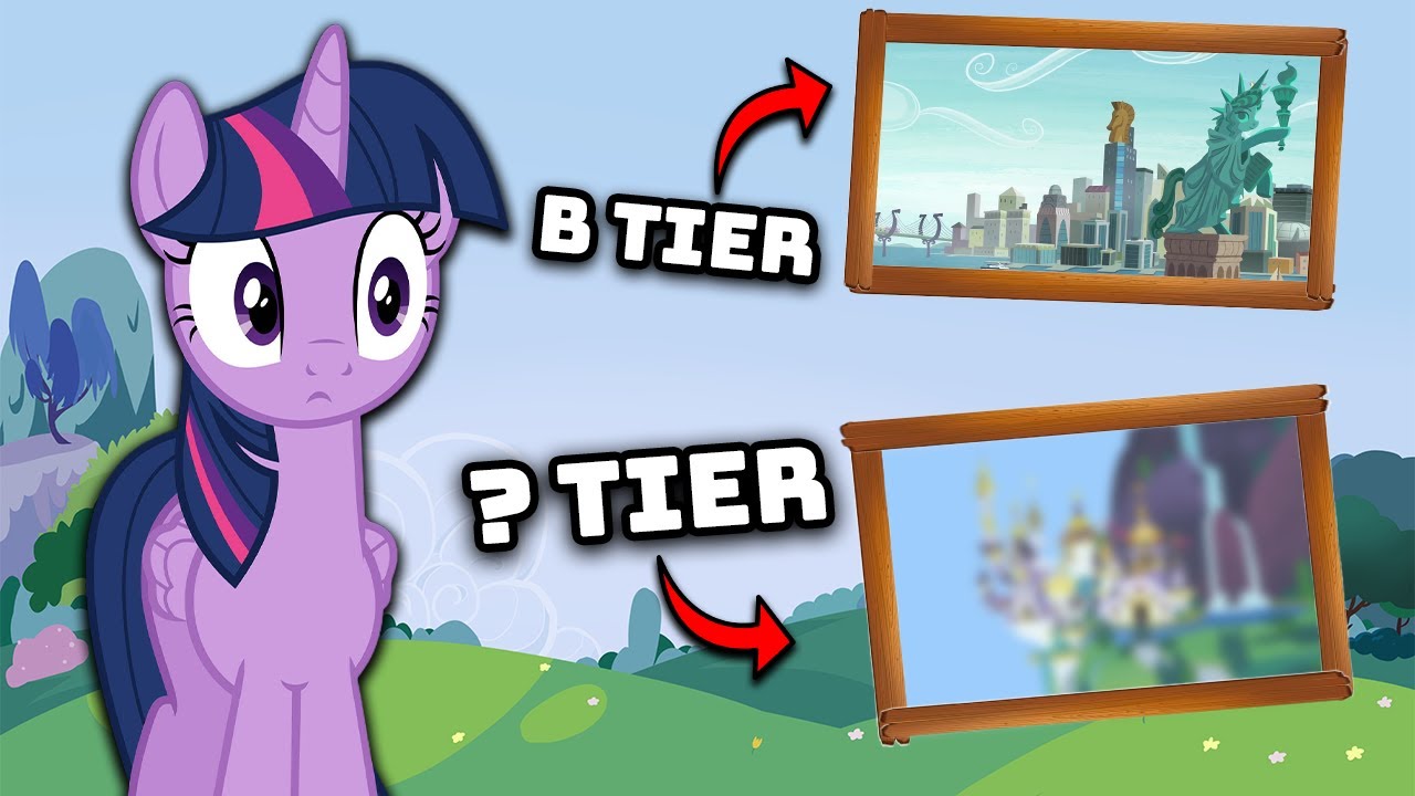 Рейтинг локаций My Little Pony по степени удобства для жизни