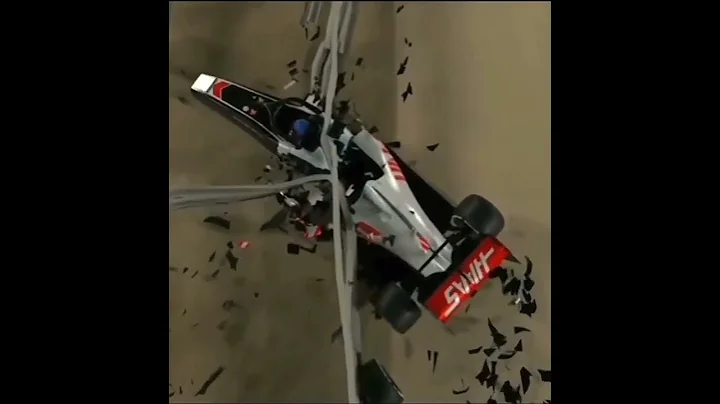 Romain Grosjean crash recreated - DayDayNews