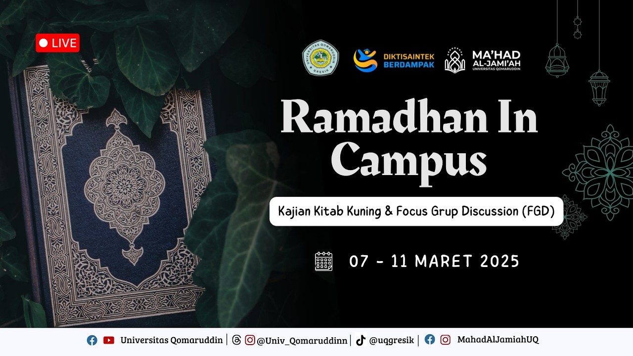 Ngaji Kitab 2026 | Ayyuhal Walad | K. Drs. Mudlofar Utsman | Universitas Qomaruddin