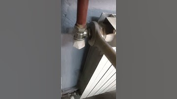 How to fix a leaking radiator valve #shorts