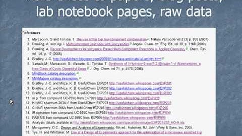 Open Notebook Science in 15 minutes