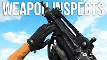 Call of Duty Black Ops Cold War - All Weapons Inspect Animations