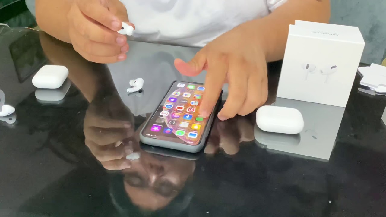 Apple AirPods pro UNBOXING y las primeras impresiones. - YouTube