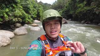 Whitewater kayak in Perak, Malaysia