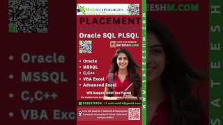 SQL PLSQL coaching institutes in ameerpet | SR Nagar | KPHB | Kukatpally | Hyderabad | Palakollu