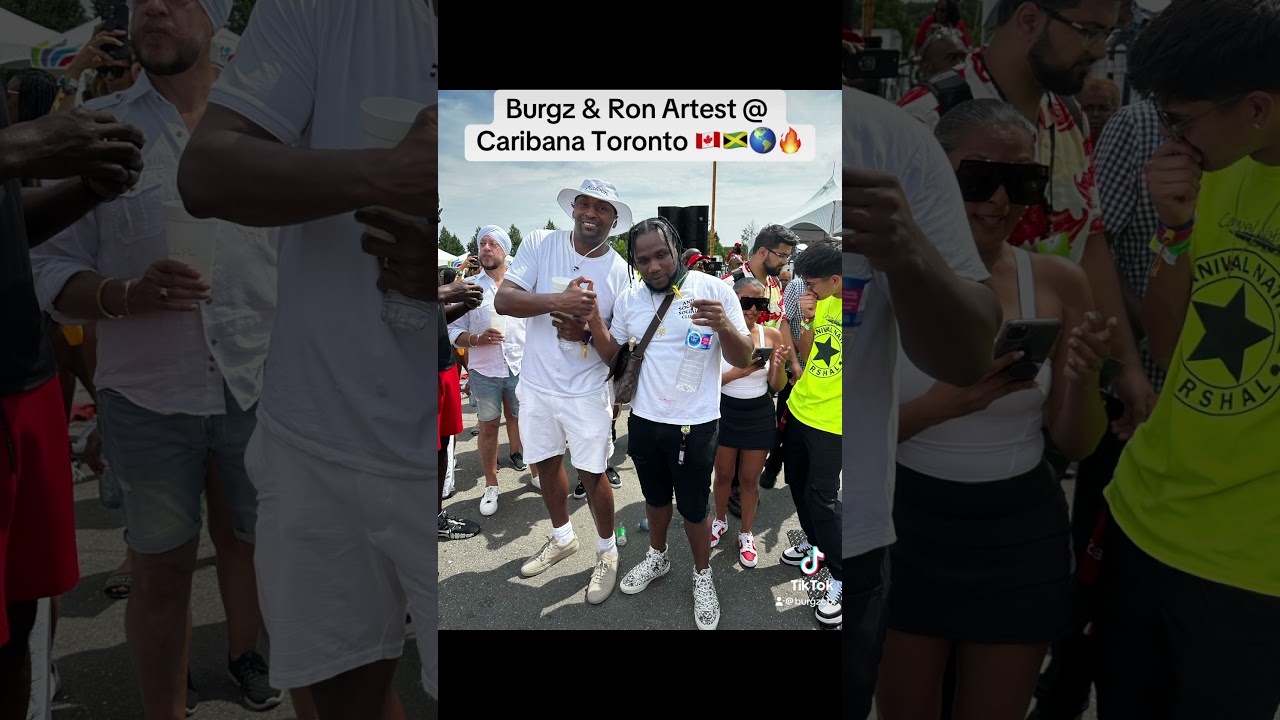 Burgz & Ron Artest @ Caribana Toronto 