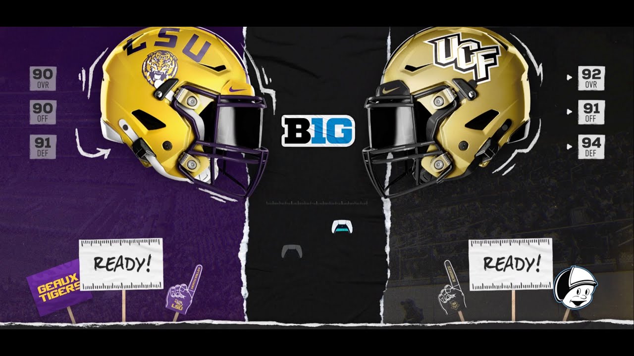 LSU @ #9 UCF - Online Dynasty