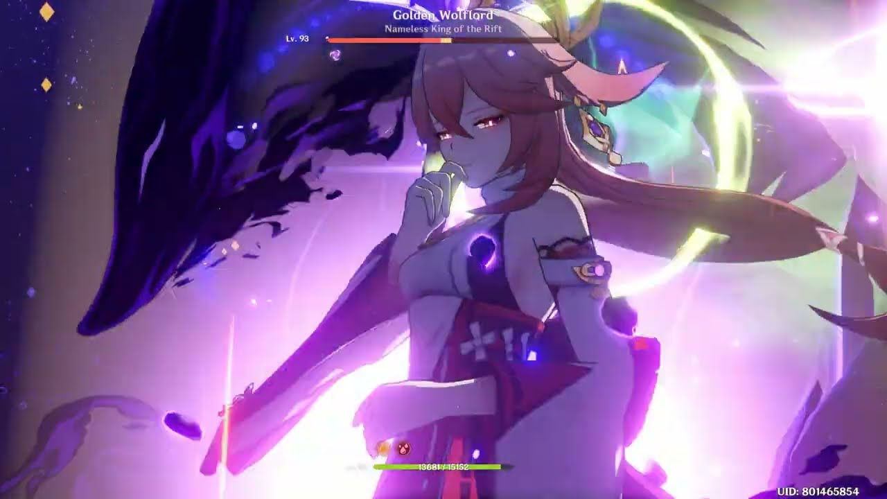 Yae Miko C6 Main DPS No Food Buff Showcase!