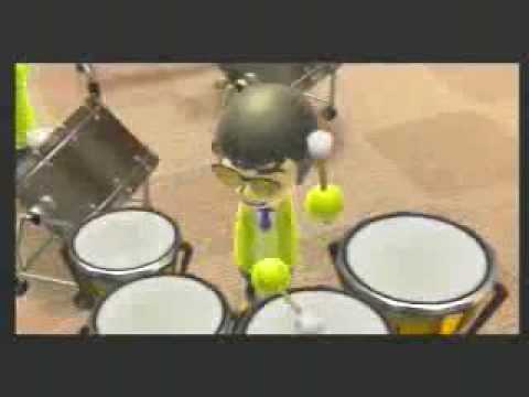Wii Music - LocoMotion - 3GAAC Drum Machine!