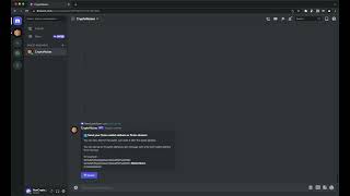CryptoNoises Bot - Discord - How to add wallet? screenshot 4