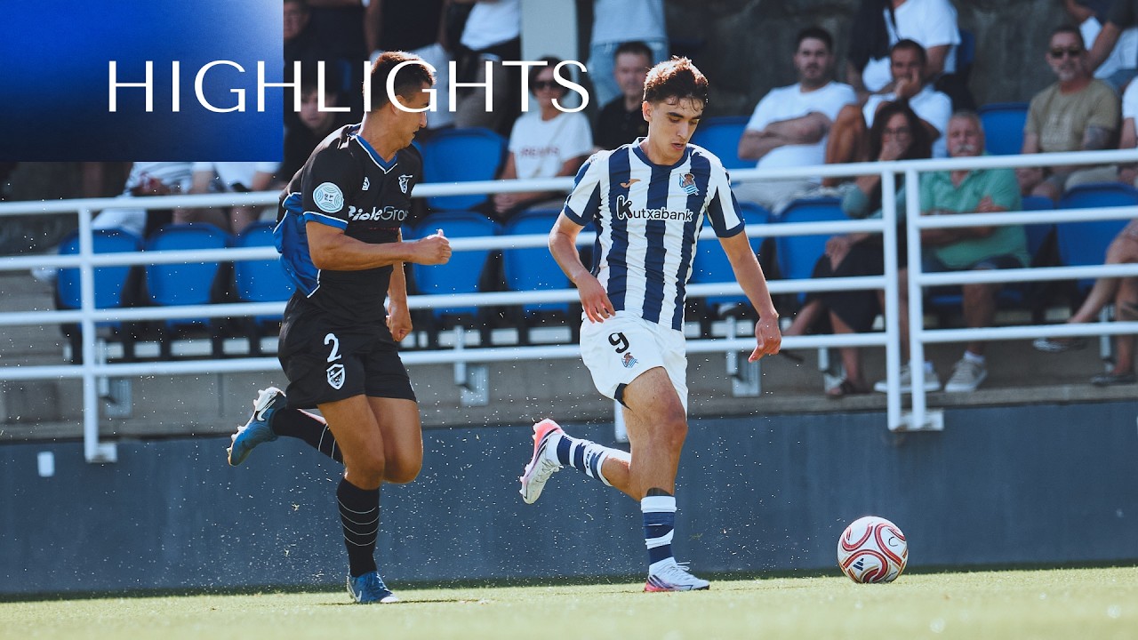HIGHLIGHTS | 3ª RFEF 26-27 | J4 | Real Sociedad C 3-3 Real Unión B | Zubieta