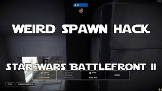Spawn glitch in Star Wars Battlefront II