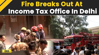 Delhi ITO Fire: One Dead, 7 Rescued In Fire Incident At Income Tax Office&#39;s CR Building In Delhi