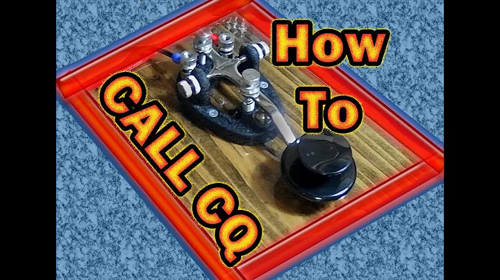 How to Call CQ Morse Code for Newbies