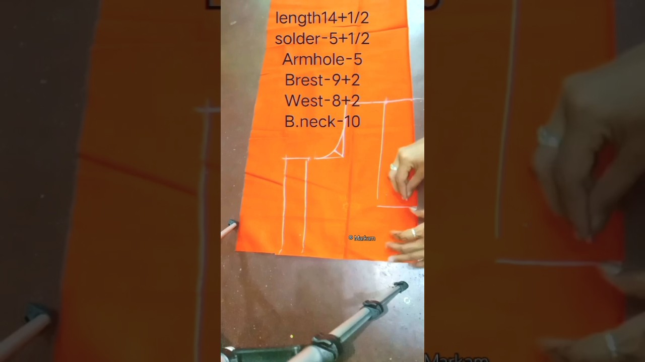 simple blouse cutting 