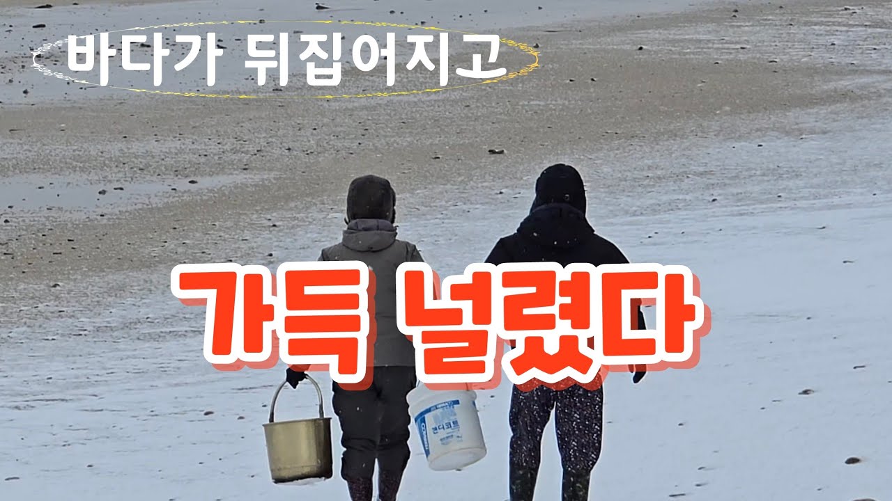 큰 파도가 치면 행복을 줍습니다.