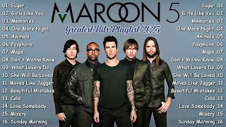 Maroon 5 Greatest Hits Playlist 2025 | Best of Maroon 5 Songs