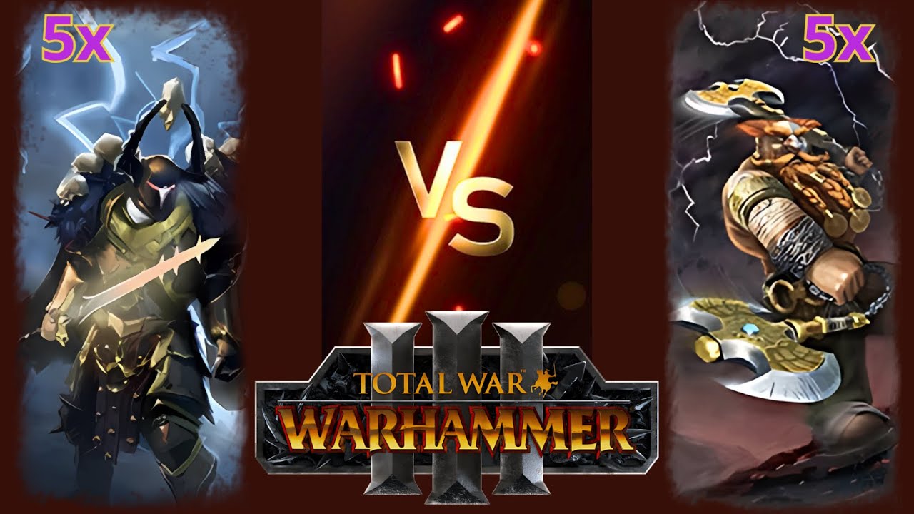 Can 5 Aspiring Champions Beat 5 Doomseekers in Total War: Warhammer 3?