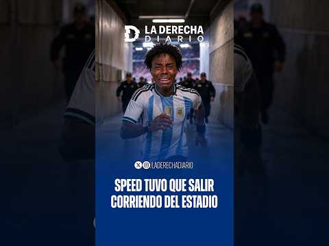 Miniatura del Short: 😂🇦🇷 Speed se puso la camiseta argentina y los hinchas lo corrieron por “mufa”