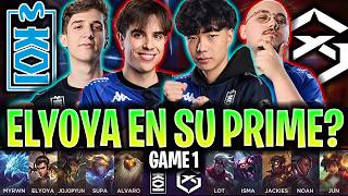 ELYOYA SACA EL MODO DIOS CON KOI? 😱PRIME!🔥 | KOI vs GX Game 1 EWC Qualifier 2026