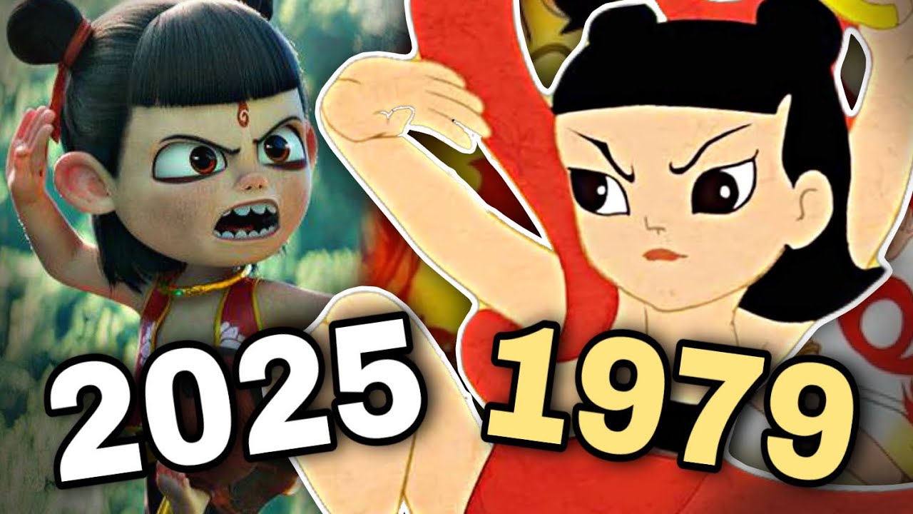 There is an Older Ne Zha Cartoon - (Ne Zha Conquers the Dragon King ...