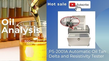 ASTM D924 Dissipation Factor Transformer Oil Tan Delta and Resisvity Tester with auto-drain facility