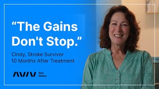 From Stuck at Home to Traveling the USA | Cindy, 10 Months After PostStroke Program | Aviv Clinics