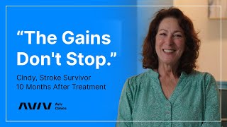 From Stuck at Home to Traveling the USA | Cindy, 10 Months After Post-Stroke Program | Aviv Clinics