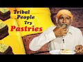 Tribal People Try Flavoured Pastries for the First Time