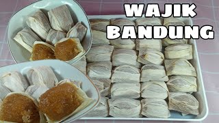 BANDUNG WAJIK RECIPE WITH STICKY RICE AND BROWN SUGAR - SUPER DELICIOUS!!!